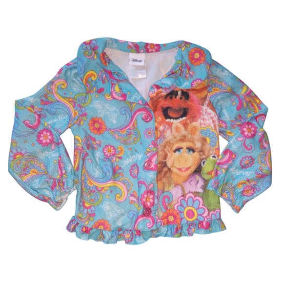 🎯 10 for $10 / Disney 4T Girls Pajama Set, The Muppets - Picture 5 of 15